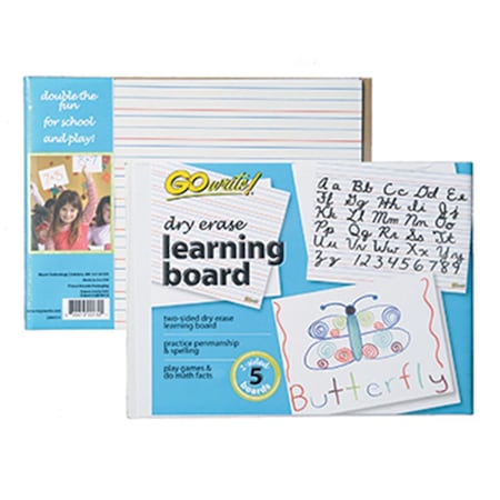 Easy-To-Organize Gowrite Dry Erase Learning Boards EA65859